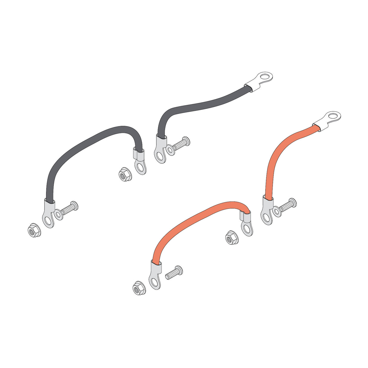 Doorking 1000-044 Battery Cable Set