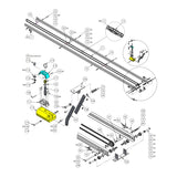 Doorking 1150-228 Rail Assembly For 14 Ft. High Gate