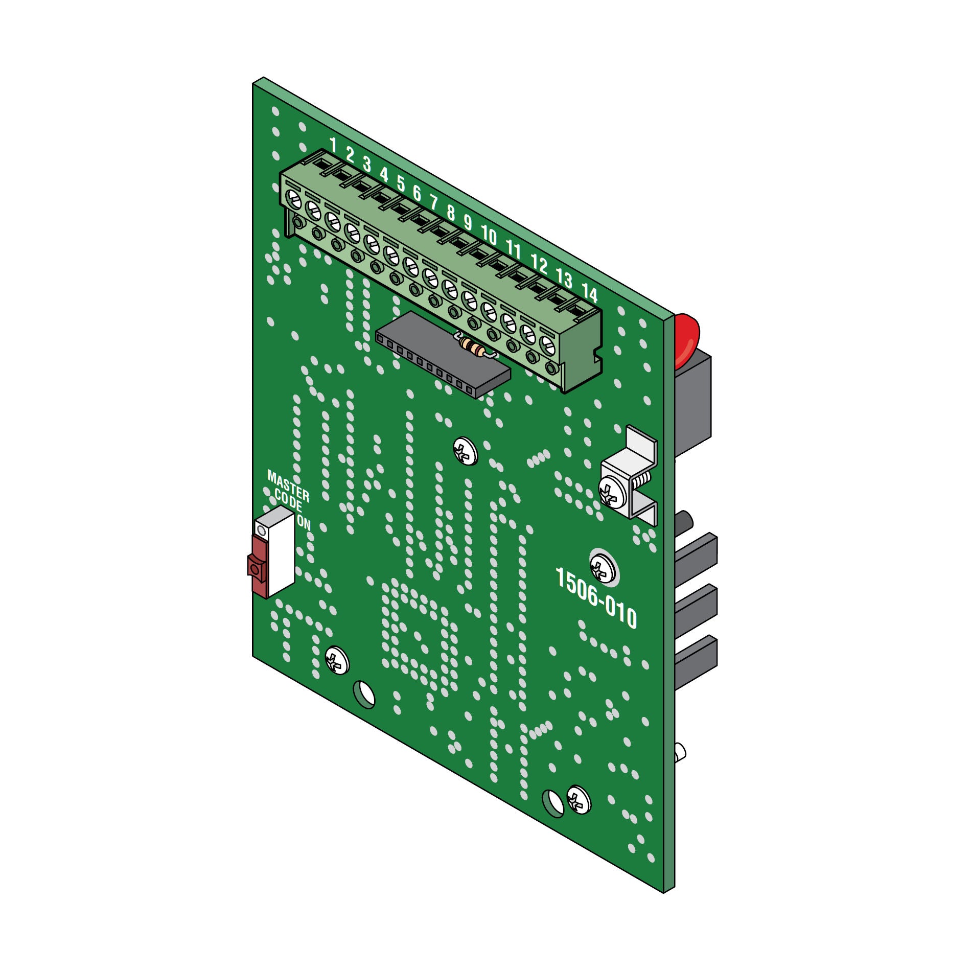 キカイダー Doorking 1506-010 Circuit Board – Elite Gates