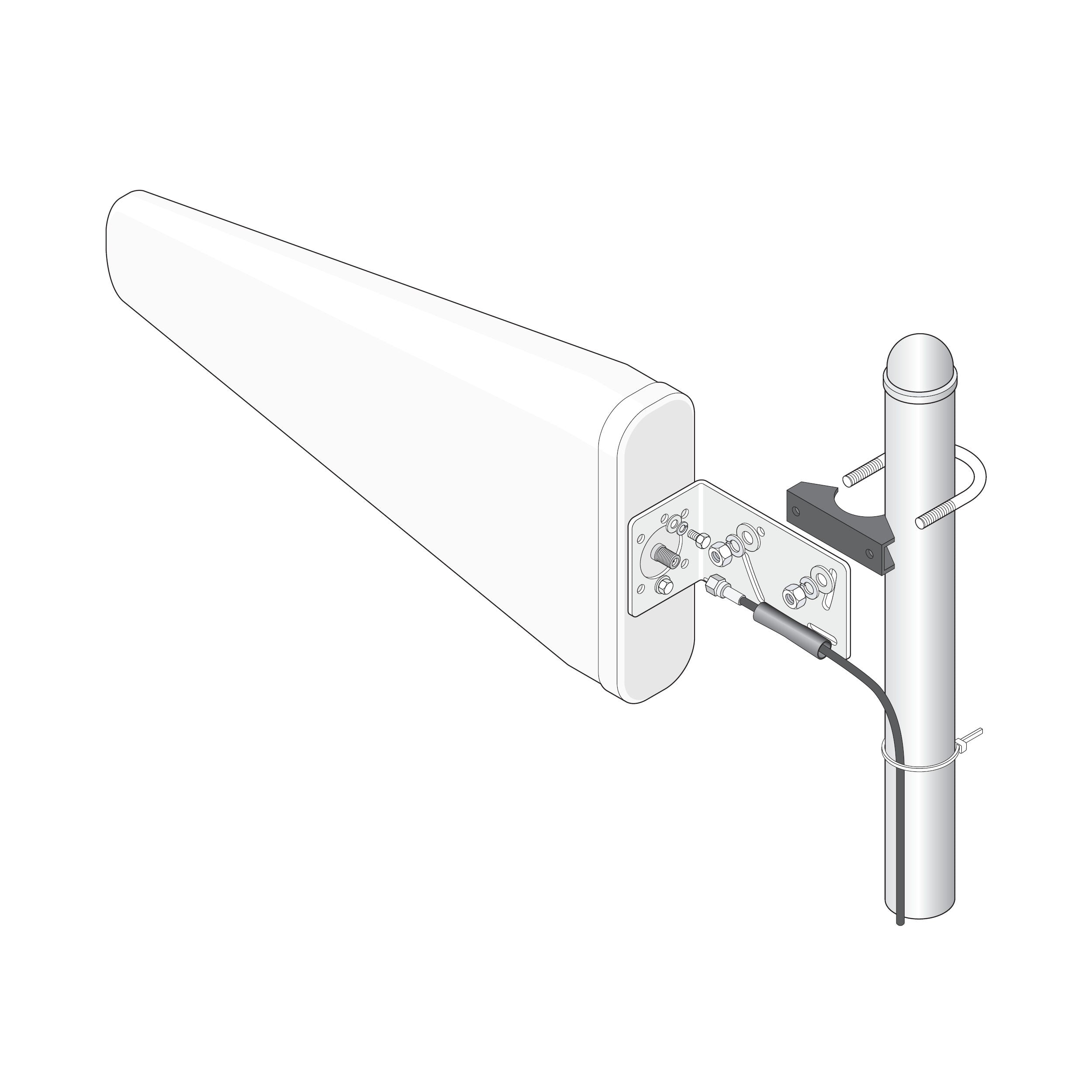 DoorKing 1514-014 Cellular Directional Antenna - 4G LTE