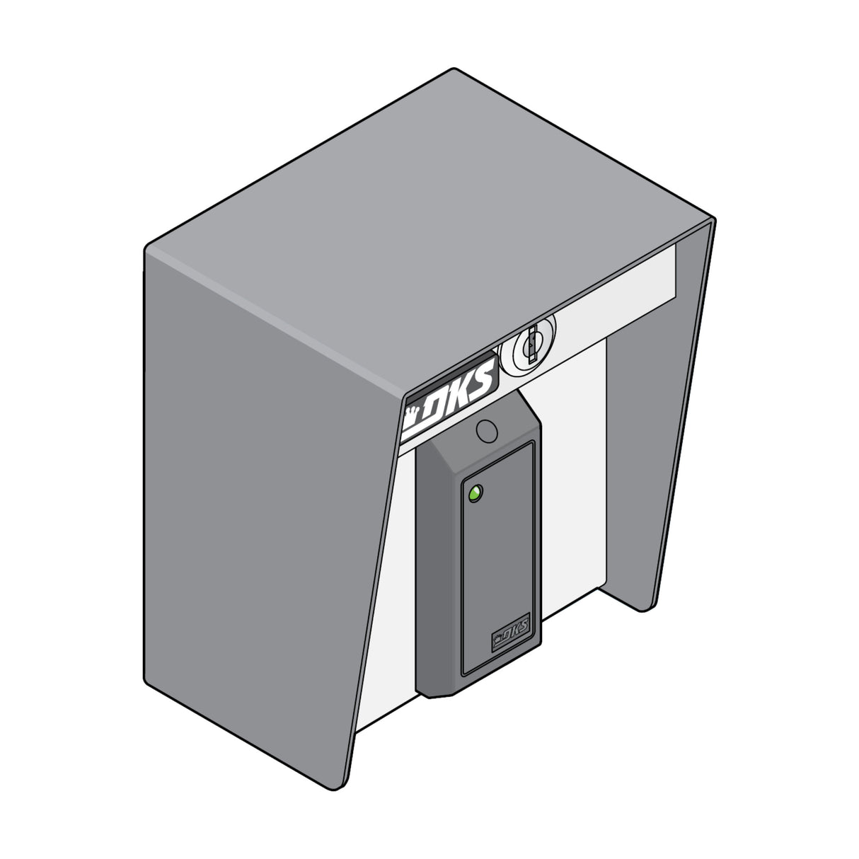 Doorking 1520-080 Standalone Proximity Card Reader (AWID)