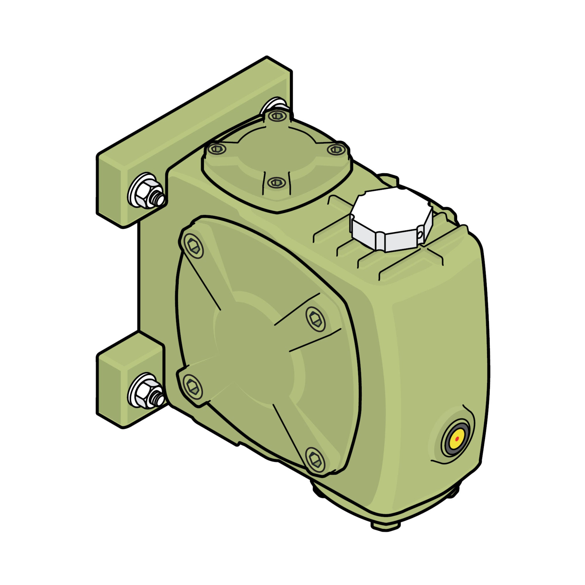 Doorking 1601-027 Replacement Gearbox 