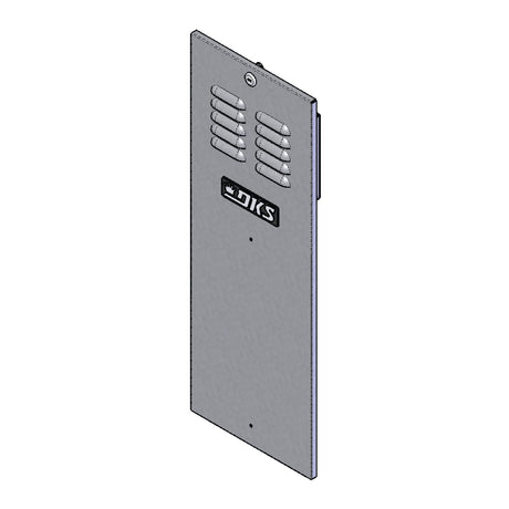 Doorking 1601-075 Door Assembly for Barrier Gate, left-side view