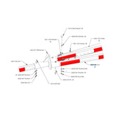 Doorking 1602-164 wishbone arm parts that include the 1602-143