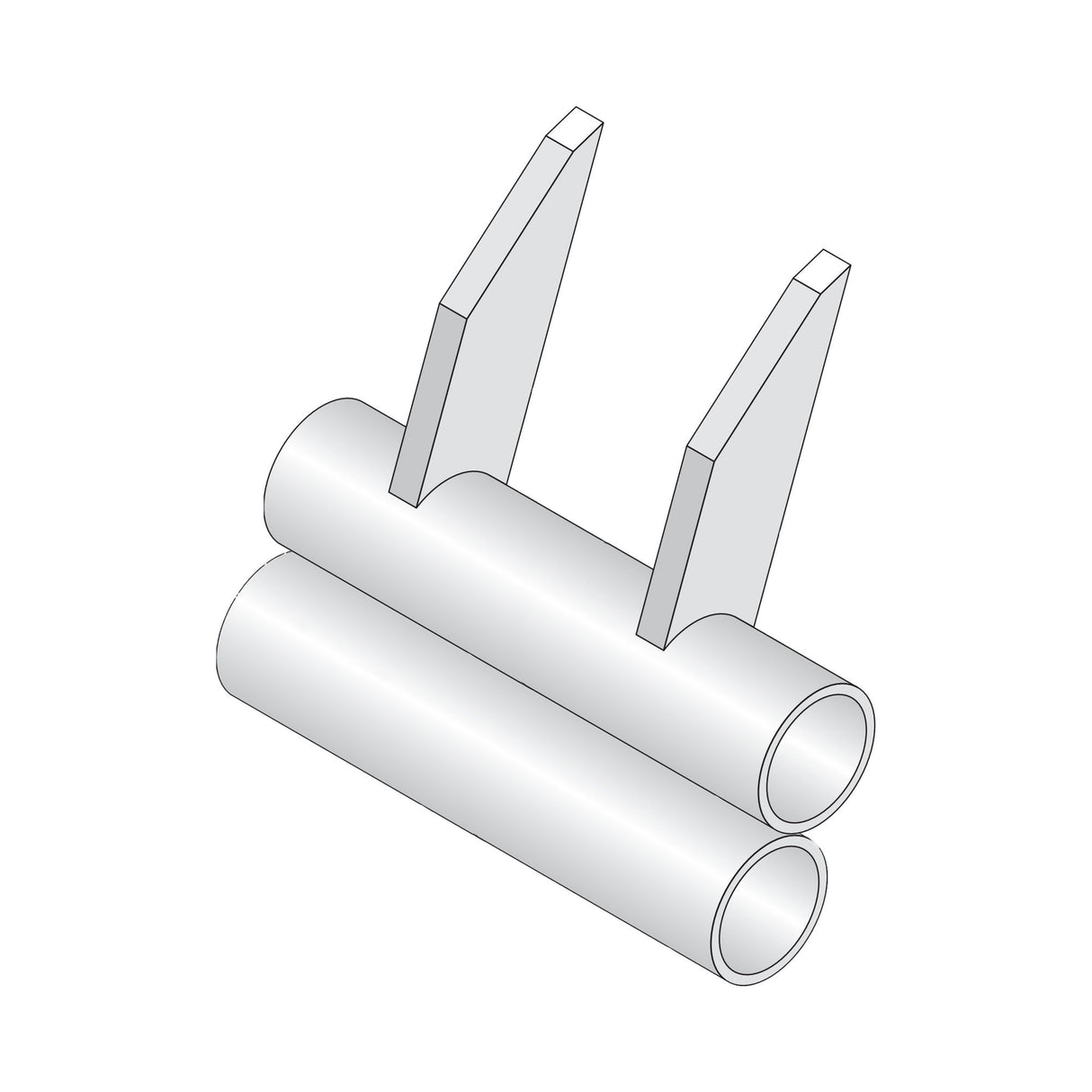 Doorking 1610-160 Dual Spike Weighted without LD Tab | Elitegates.net