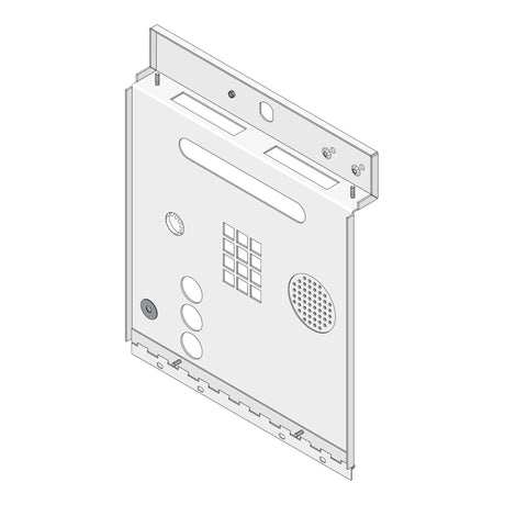 DoorKing 1814-053 Surface Mount Faceplate for 1835 | Elitegates.net