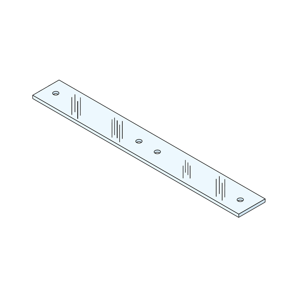 Doorking 1817-006 Plastic Cover for LED Lights, 1837 telephone entry