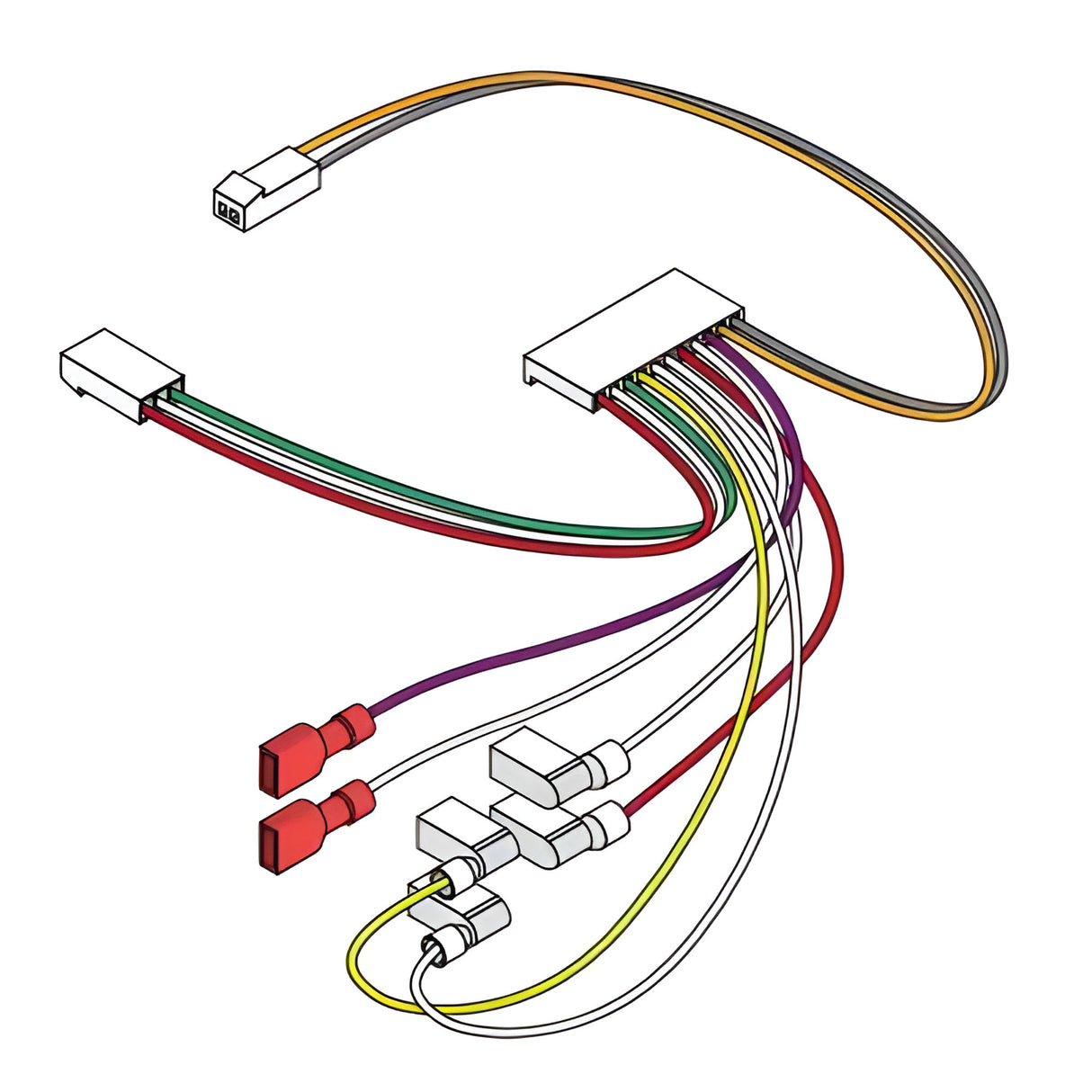 DoorKing 1971-190 Wire Harness for 1812 Front Panel | Elitegates.net