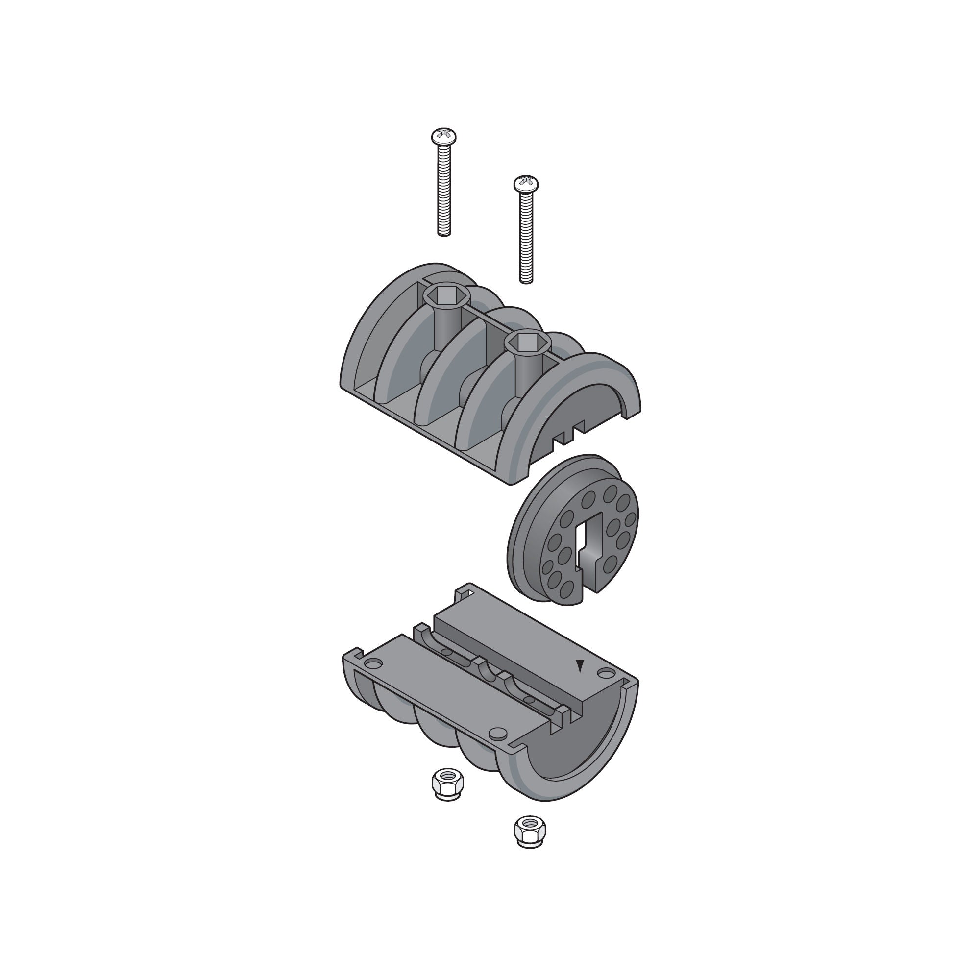 Doorking 2600-271 Chain Stop for #40 & #41 Chains | Elitegates.net