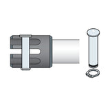 Doorking 2600-541 Front Mounting Pin Illustration