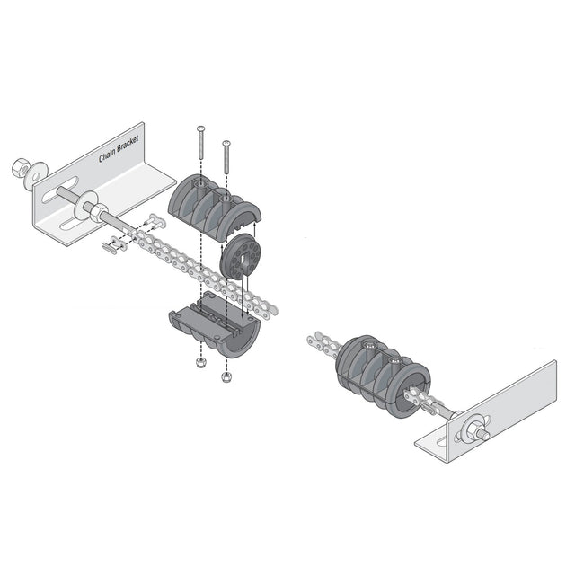 Doorking 2600-849 Chain Accessory Box