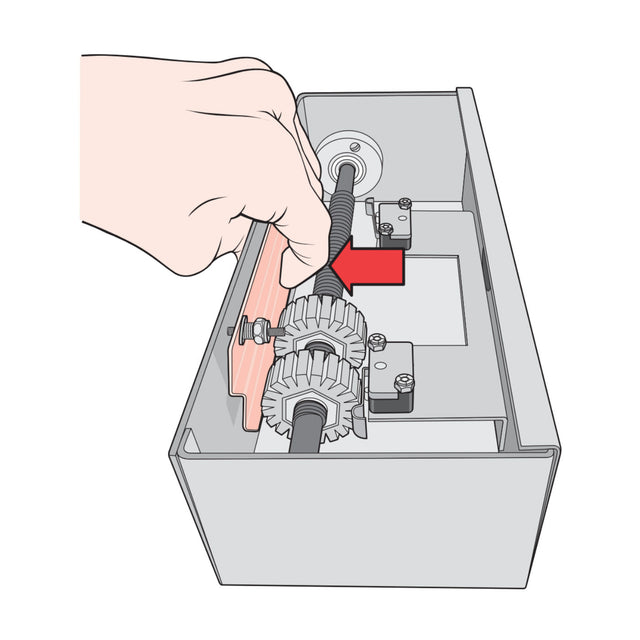 Doorking 2601-211 Limit Nut Adjustment Bracket