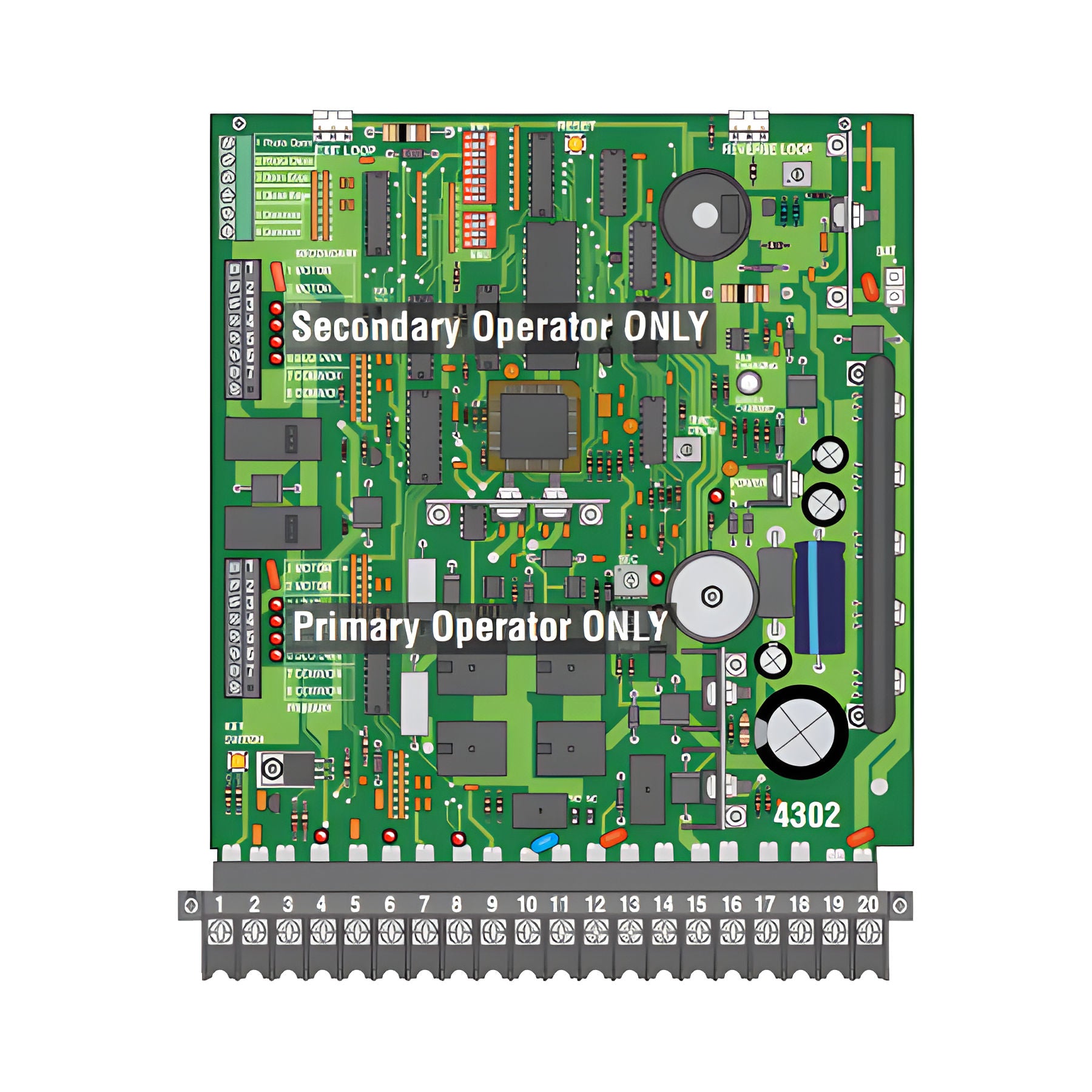 Doorking 4302-012 Circuit Board (Non-UL) | Elitegates.net – Elite