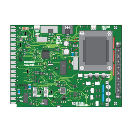 Doorking 4602-009 Circuit Board for 910, 915, 920 & 1100 Slide Gate Openers