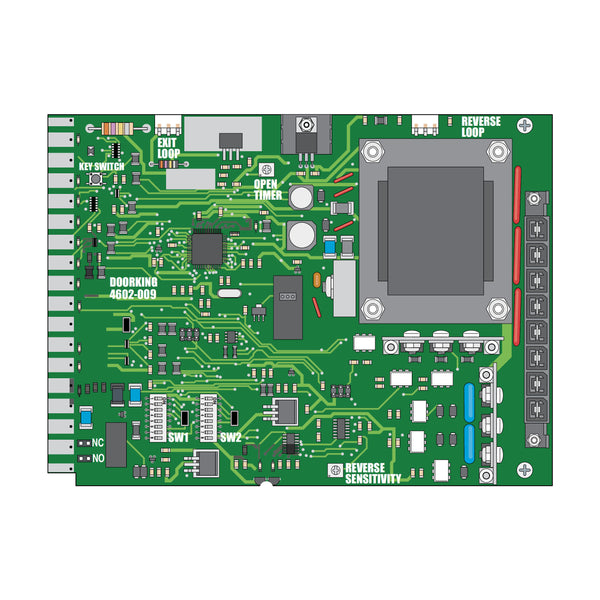 DoorKing 4602-009 Replacement Circuit Board | Elitegates.net