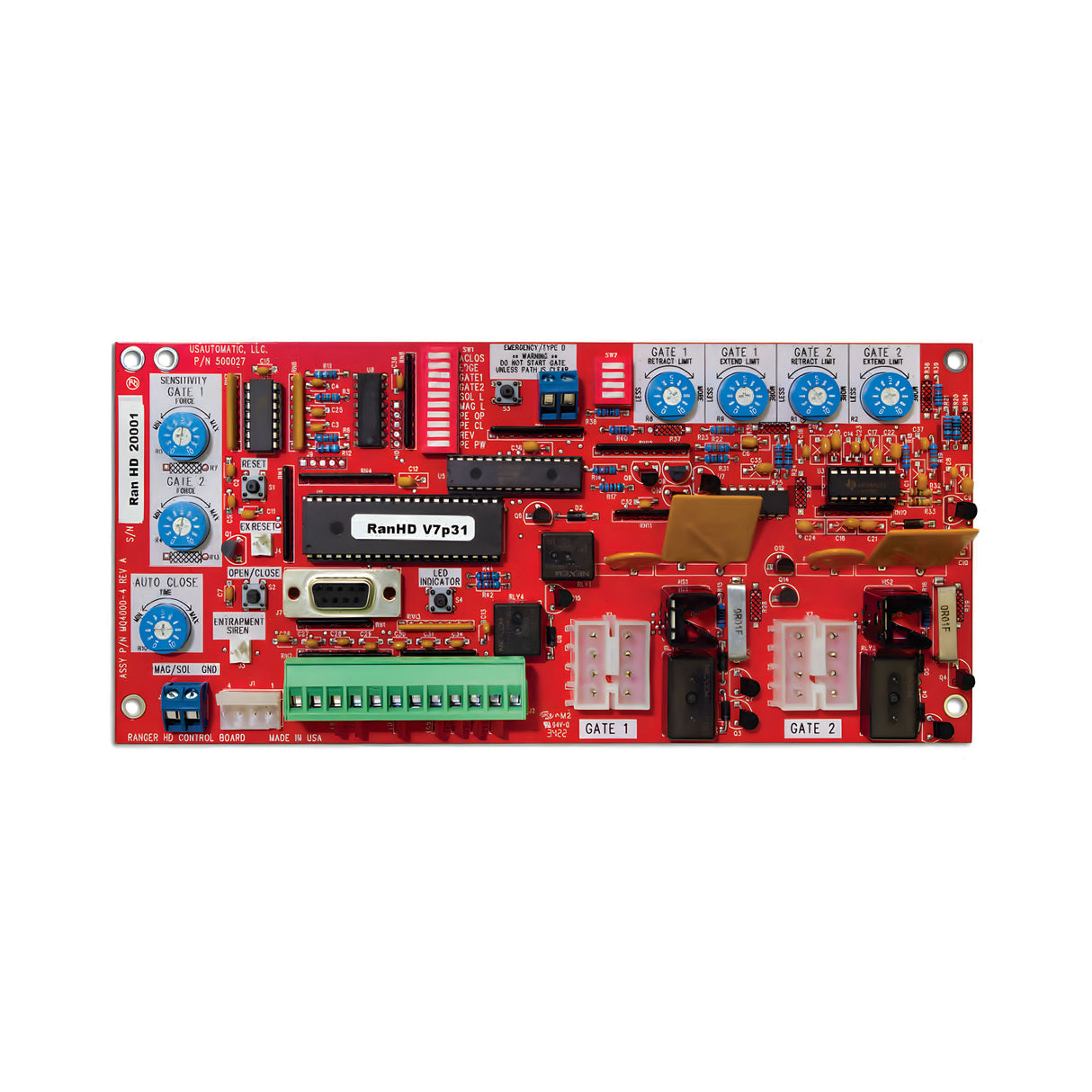 US Automatic 500027 Control Board for Ranger HD