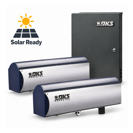 Doorking 6004 Dual Swing Gate Operator Kit Solar Ready | EliteGates.net