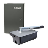 Doorking 6400 Single In-Ground Gate Opener Kit - 24V Solar | Elitegates.net