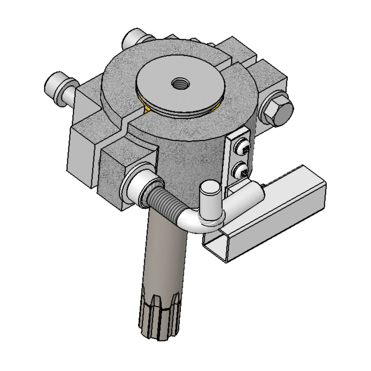 Doorking 6500-400 Sub Assembly Hub (1/2 H.P)