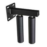 Ramset 800-83-55 Adjustable Slide Gate Guide Rollers, 12 Inch Black | Elitegates.net