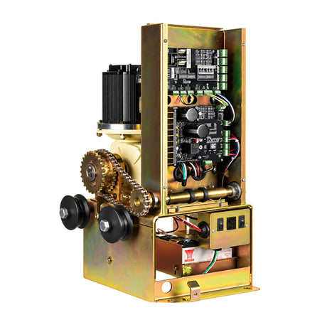 Ramset RAM 1000 DC Commercial Slide Gate Operator, shown without a cover | Elitegates.net