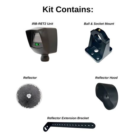 Doorking 8080-053, showing kit's parts