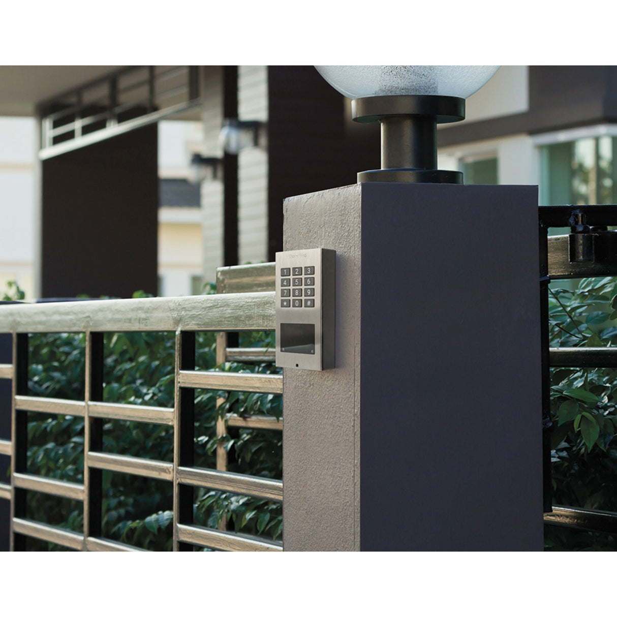 DoorBird A1121 WiFi Keypad with RFID Surface Mount, Installed on a wall | Elitegates.net