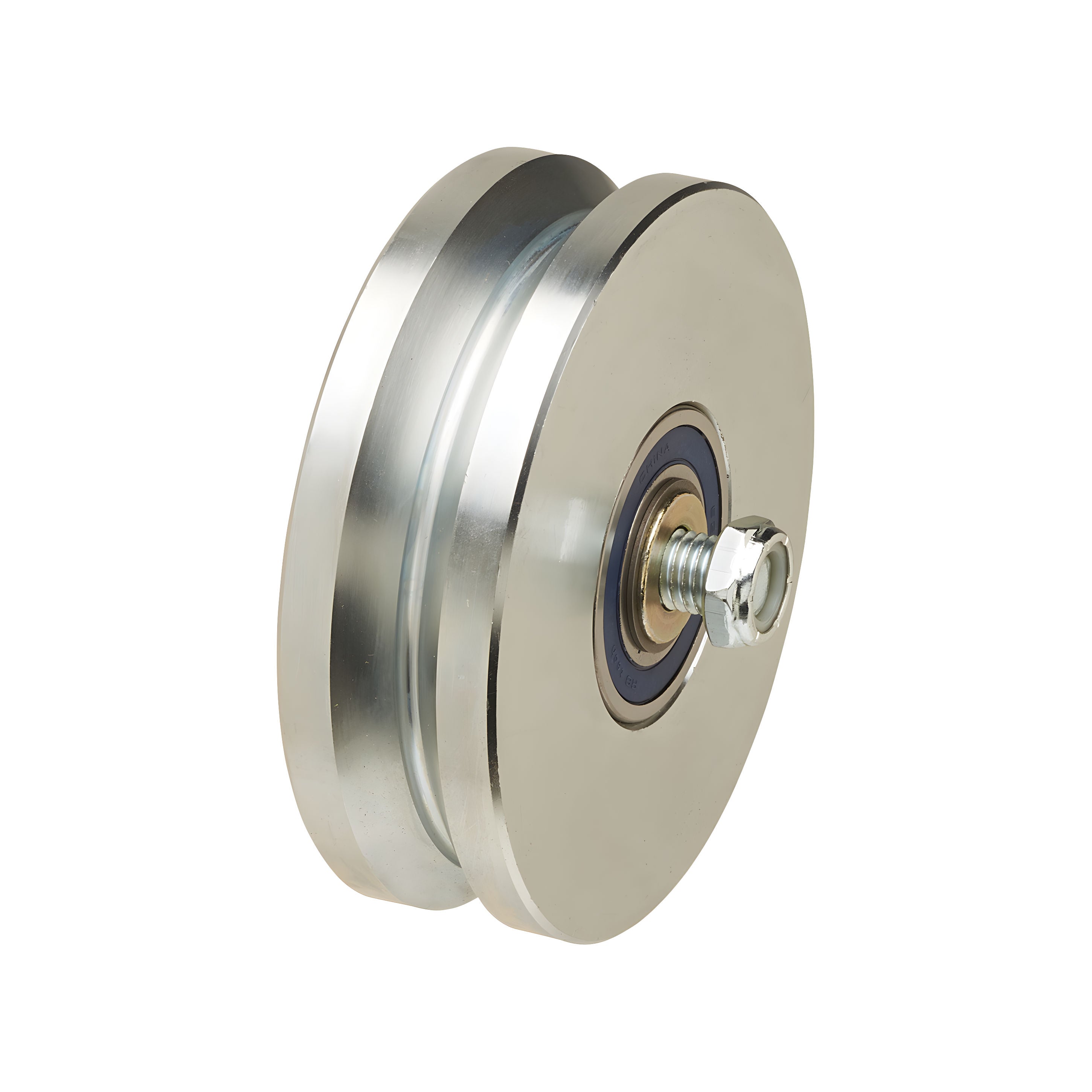 Allomatic AVW-665 V-Groove Steel Gate Wheel (6-Inch) | Elitegates