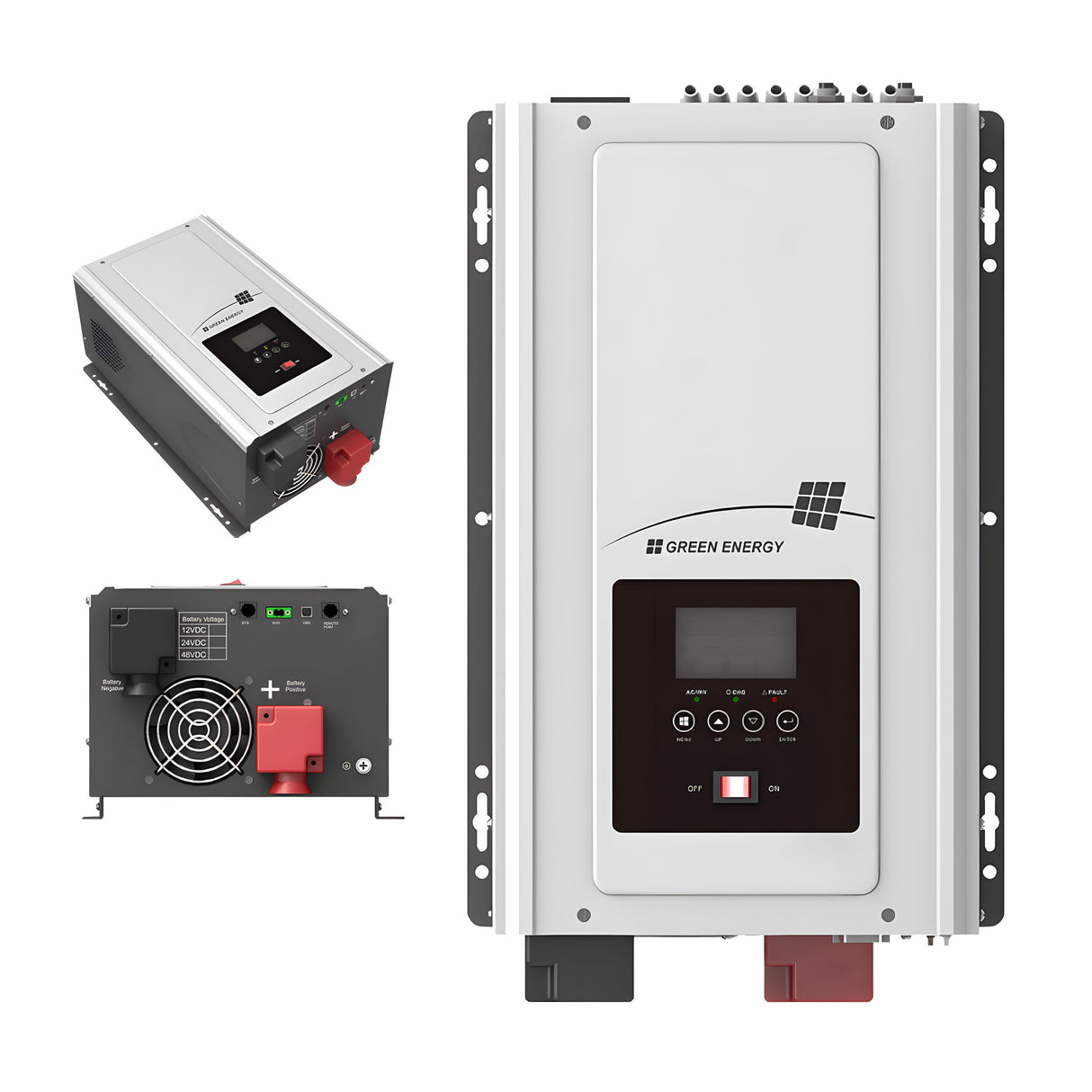 All-O-Matic APS-1000-12 Power Inverter Battery Backup, showing the insides