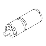 MTR45 Gearhead DC Motor