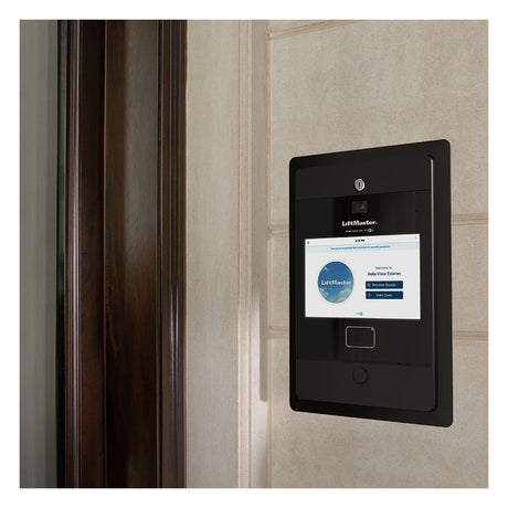 Liftmaster CAPXLV2 Smart Video, shown installed on a wall