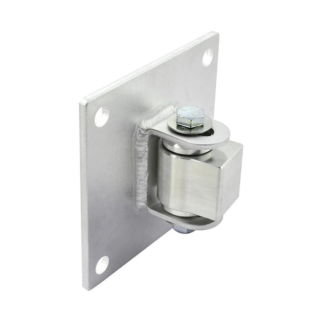 D&D CI3760A Aluminum Half Bolt-on Hinge (6”)