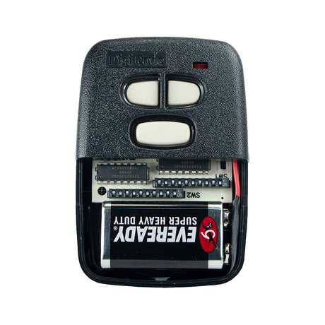 Digi-Code DC-5032 Remote Control (310Mhz), front cover is open