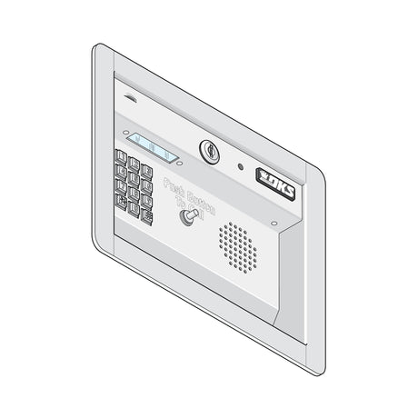 Doorking 1812-087 Classic Telephone Entry System (Flush Mount)