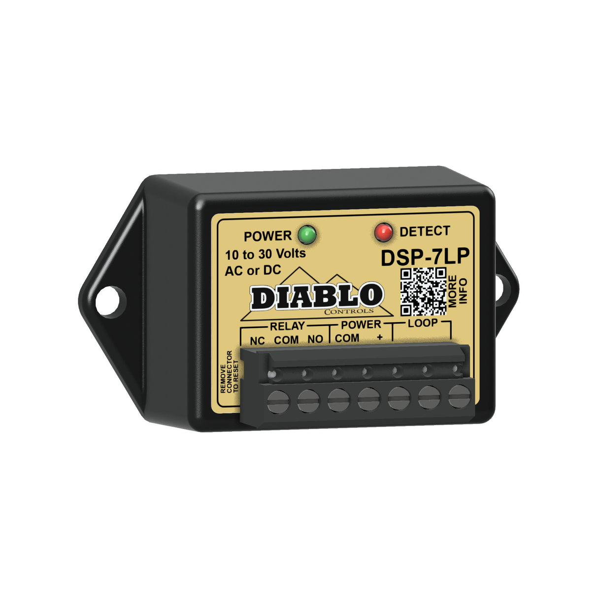 Diablo DSP-7LP Low Power Vehicle Loop Detector, right view