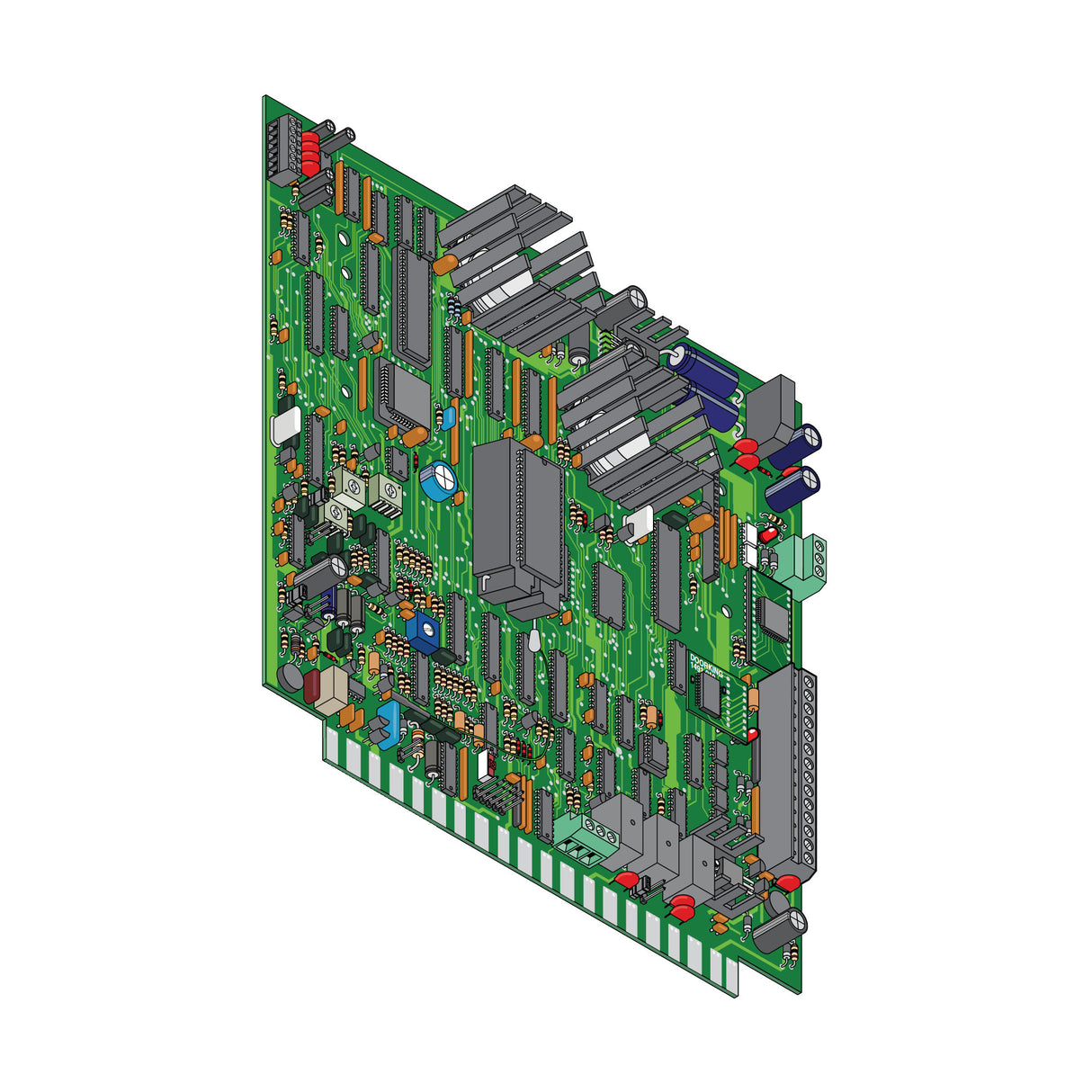 Doorking 1837-010 Main Circuit Board