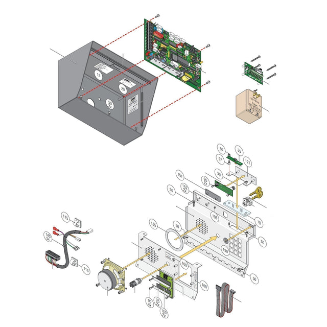 DoorKing 1812 Parts Diagram | Elitegates.net