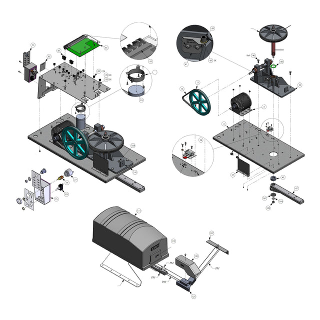 DoorKing 6300-380 Parts Diagram | Elitegates.net
