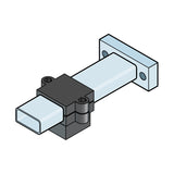 DoorKing 6500-420 Magnet Assembly, shown with arm