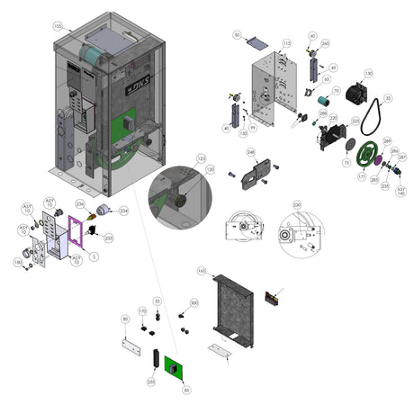 DoorKing 9050-380 Parts Diagram | Elitegates.net