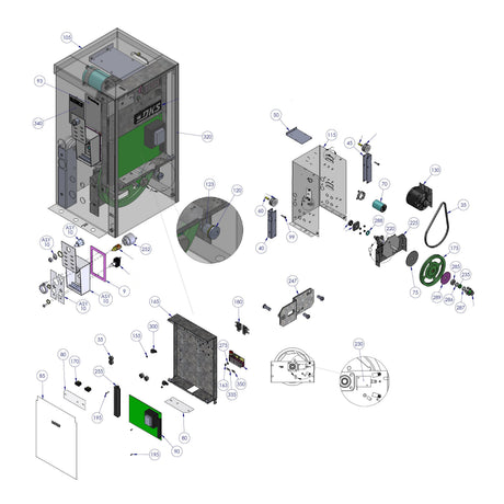 DoorKing 9100-380 Parts Diagram | Elitegates.net