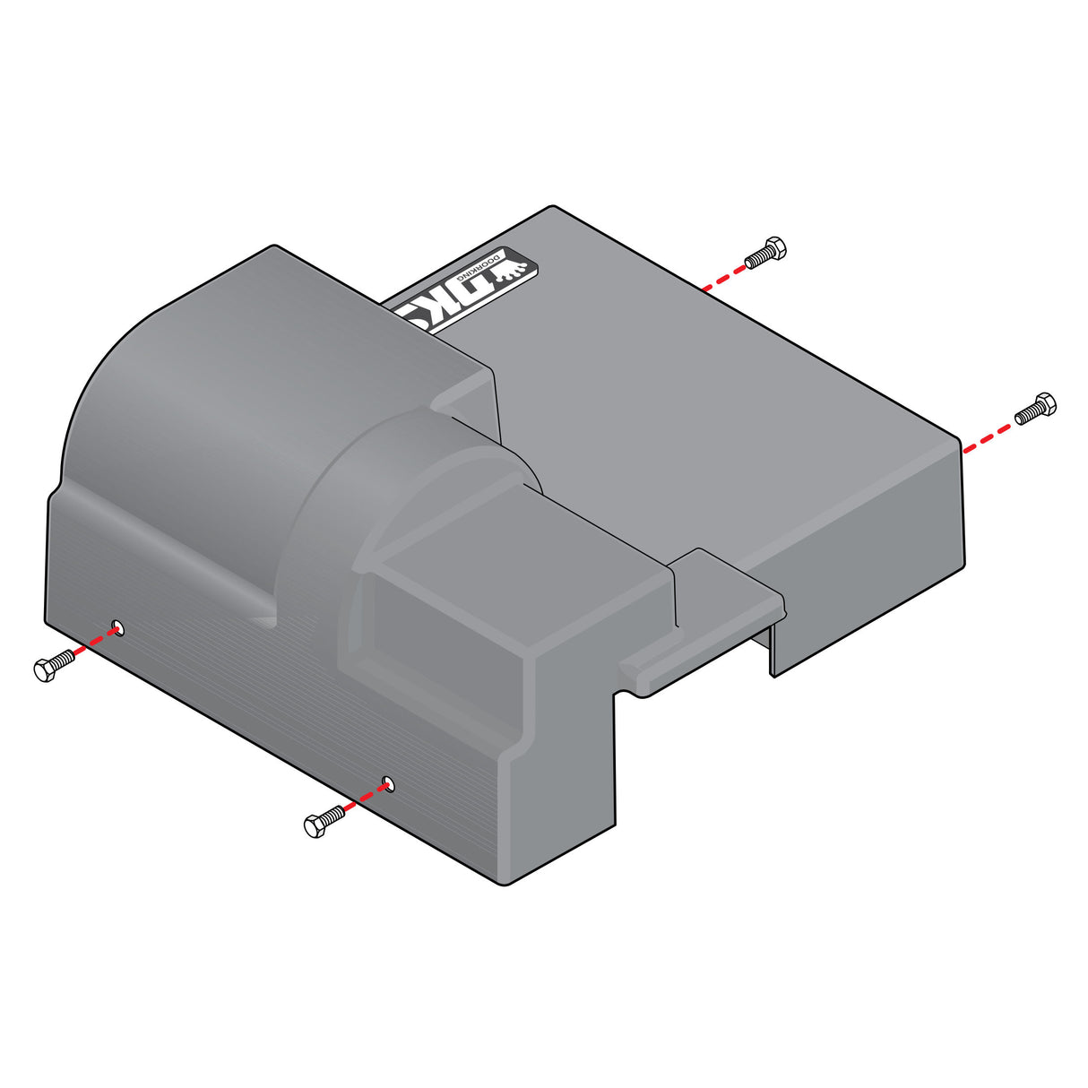 Doorking 1175-020 Conjunto de cubierta