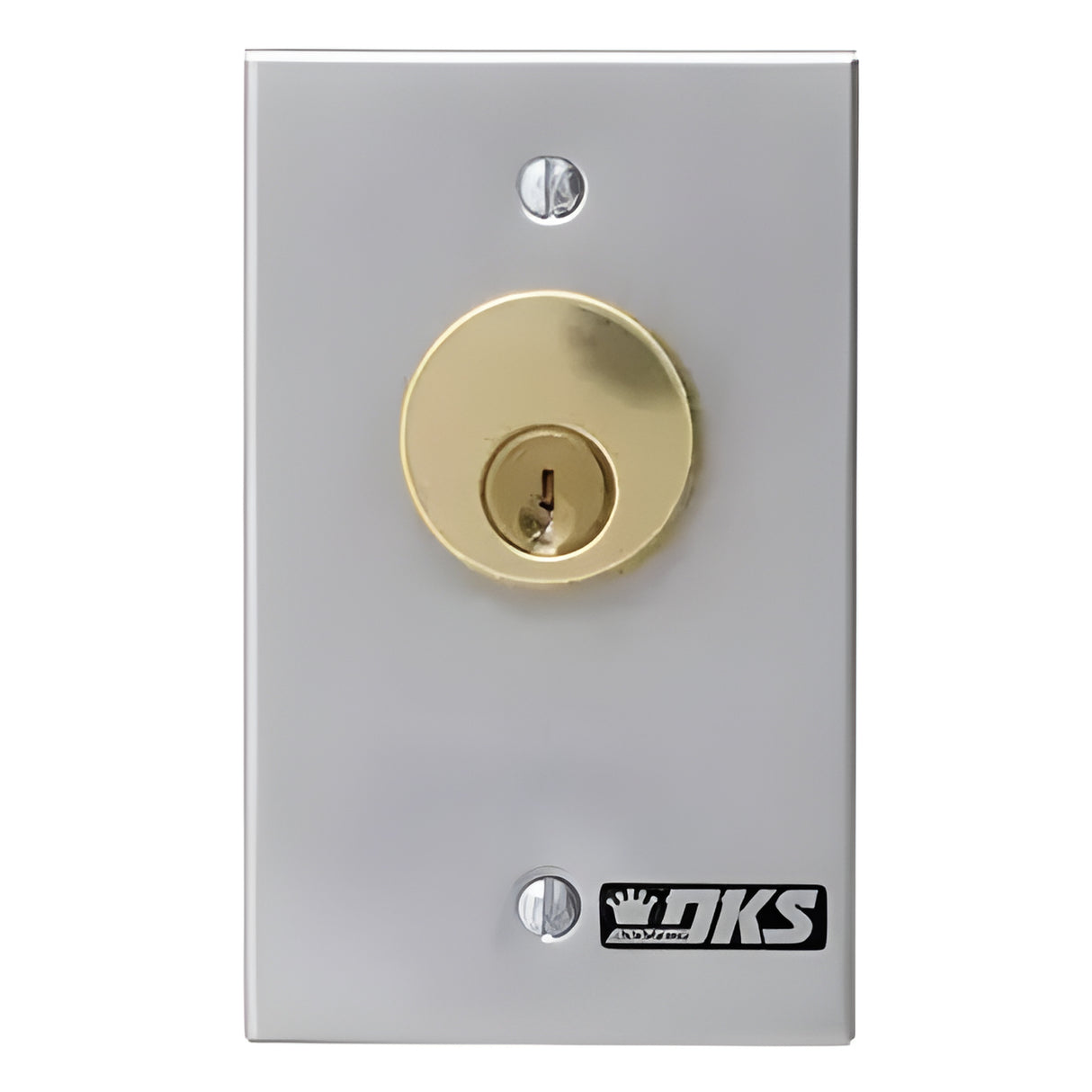 Doorking 1206-080 Interruptor de llave con cilindro de embutir (uso interior)
