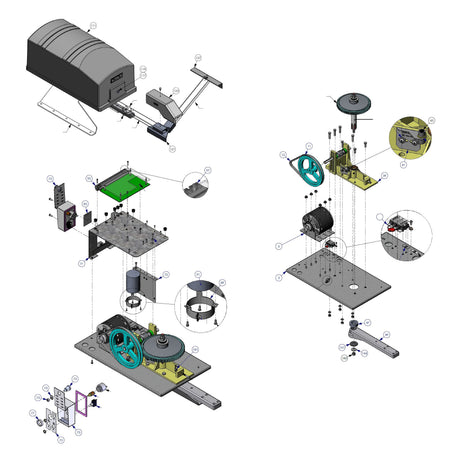 Doorking 6100-080 Parts Diagram | Elitegates.net