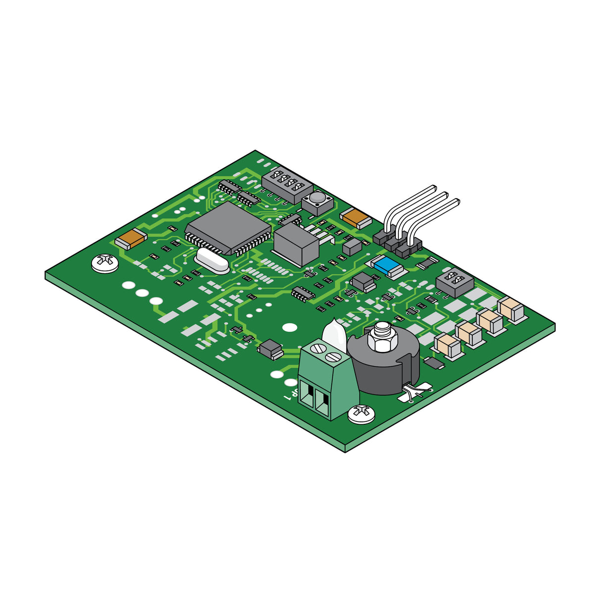 Doorking 9410 Single-Channel Plug-In Loop Detector