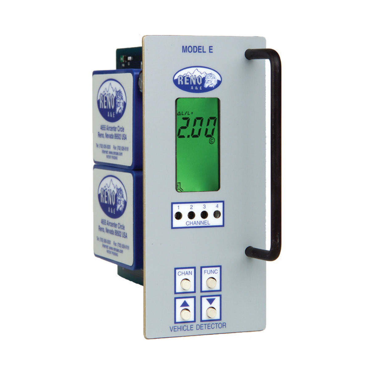 Reno E-1200 Four Channel Rack Mount Loop Detector | Elitegates.net