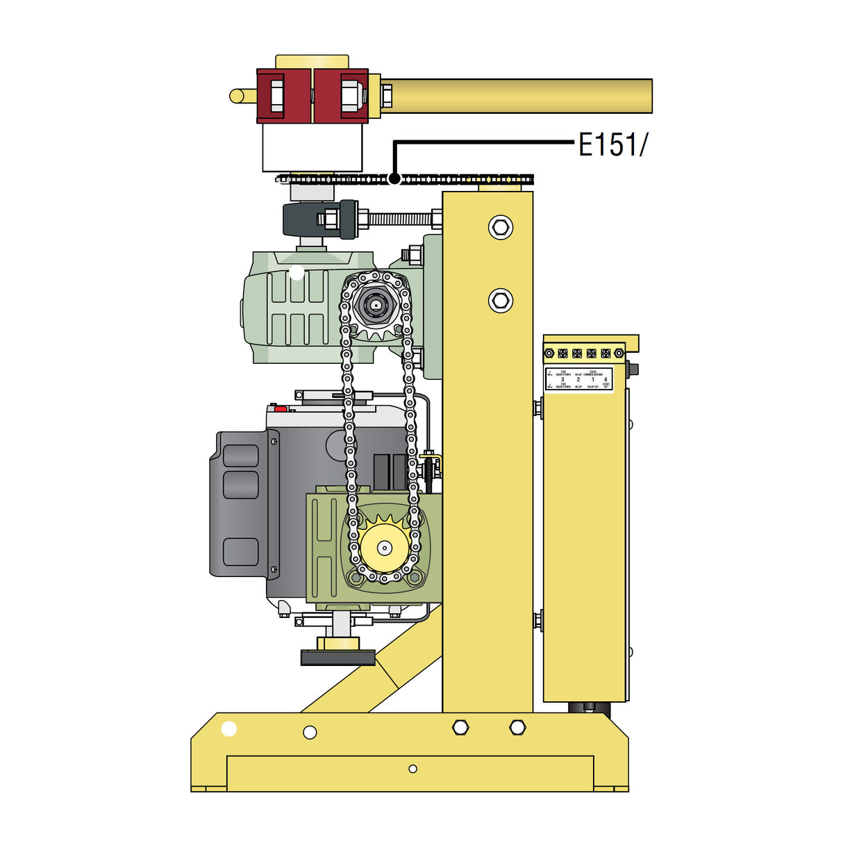 Eagle E151 Limit Chain #35 for Eagle 200 Operators | Elitegates.net