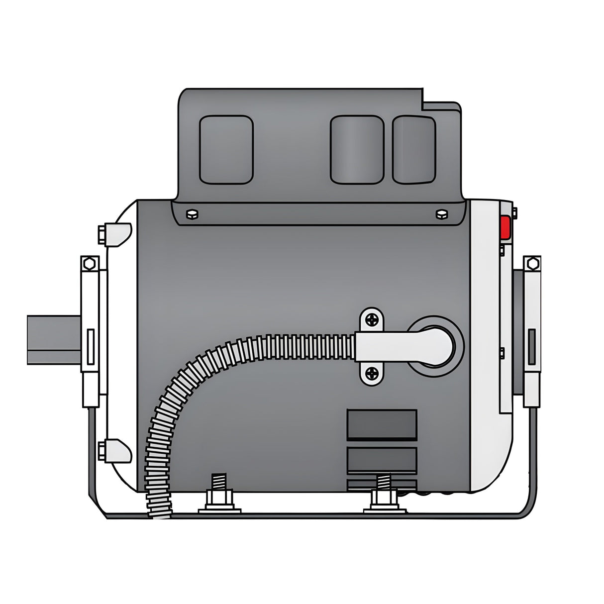 Eagle E187 Replacement Motor for Gate Operators - 1HP | Elitegates.net