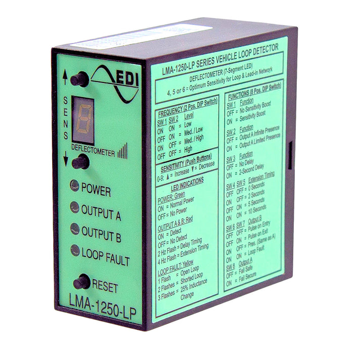 Detector de bucle EDI LMA 1250-LP