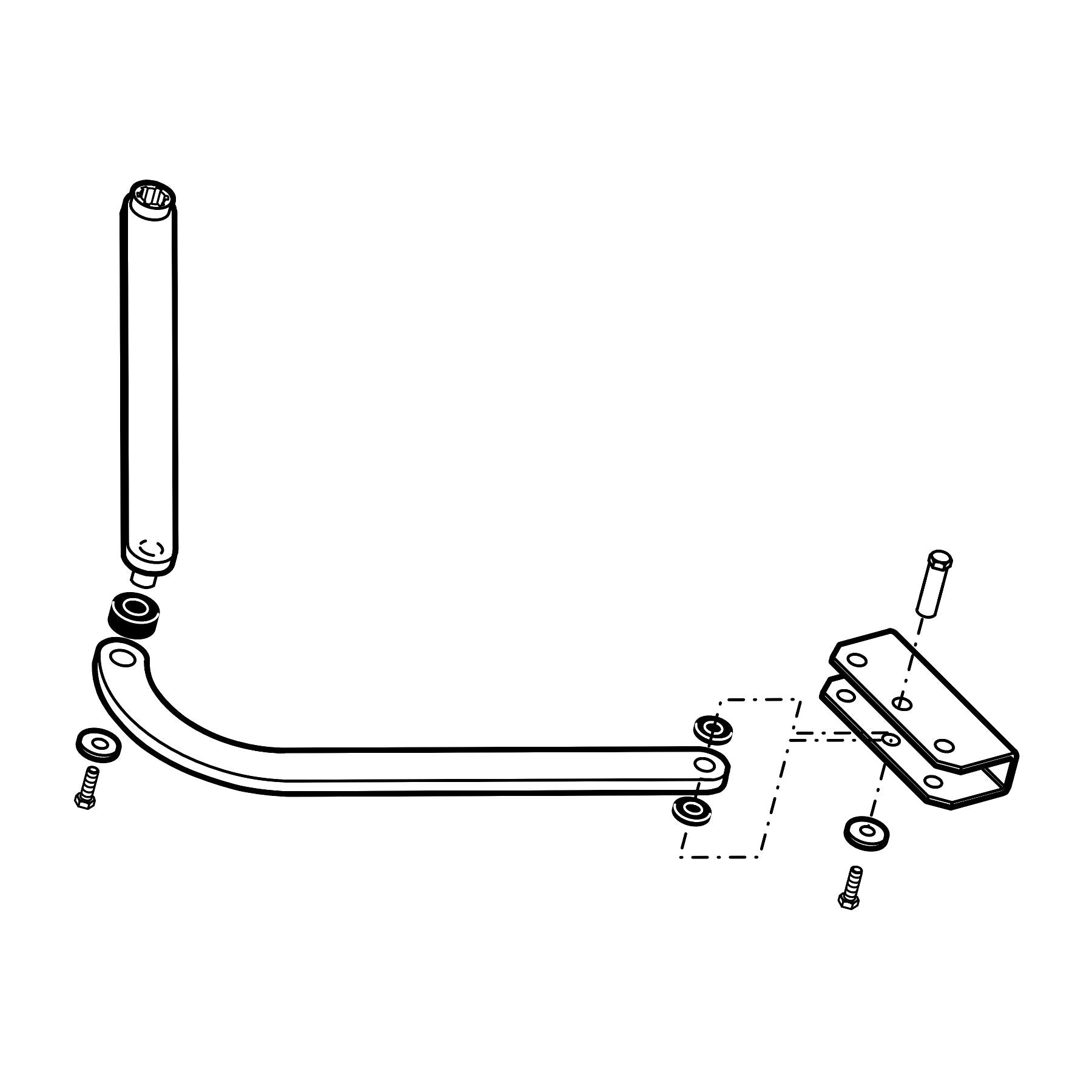 Viking FA-7387051 Articulated Arm for X390 Gate Operator